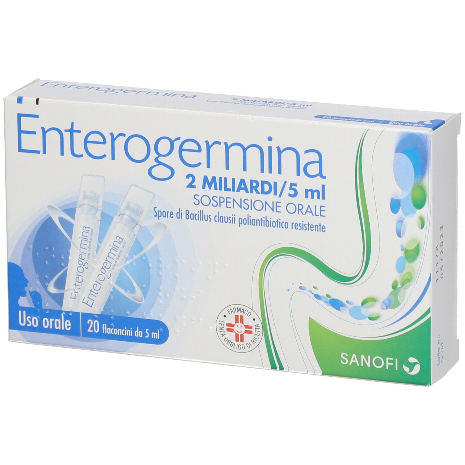 Enterogermina® 2mld/5ml 20 flaconcini