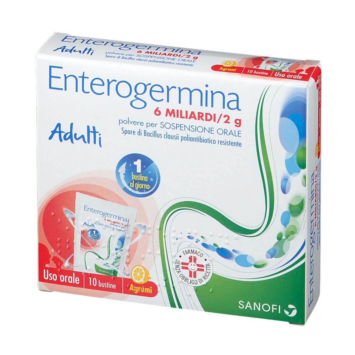 Enterogermina 6 Miliardi Adulti Bustine