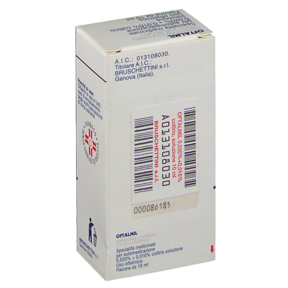 Oftamil 0,020% + 0,016% Collirio
