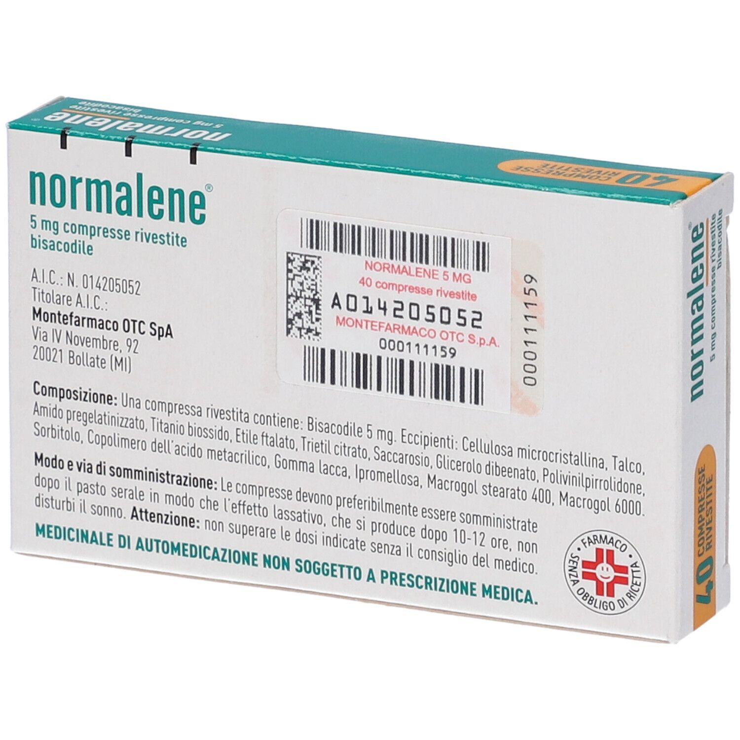 NORMALENE 5 mg compresse rivestite