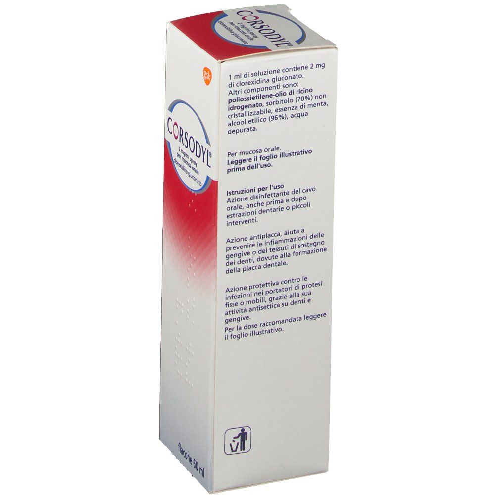 Corsodyl® 2 mg/ml Spray