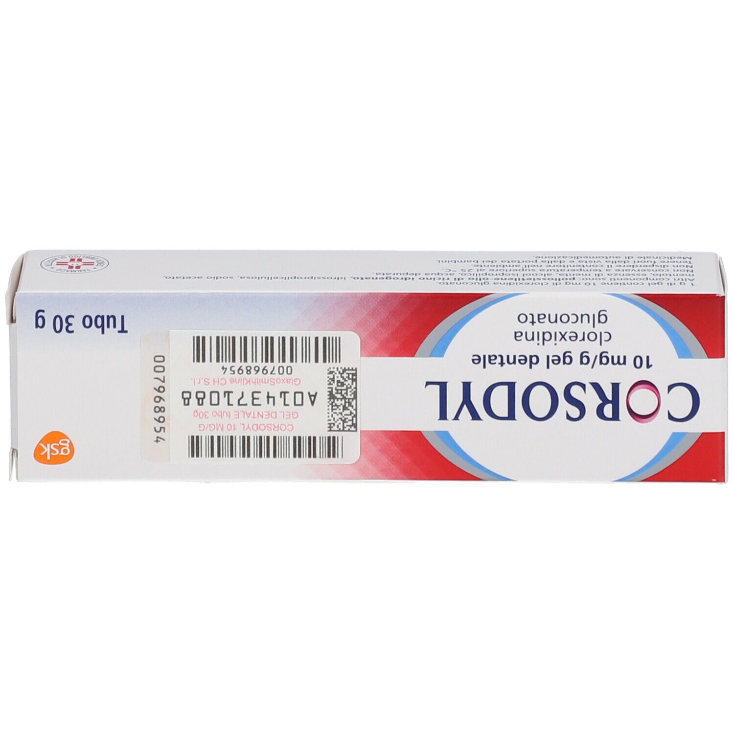 Corsodyl® 10 mg/g Gel Dentale