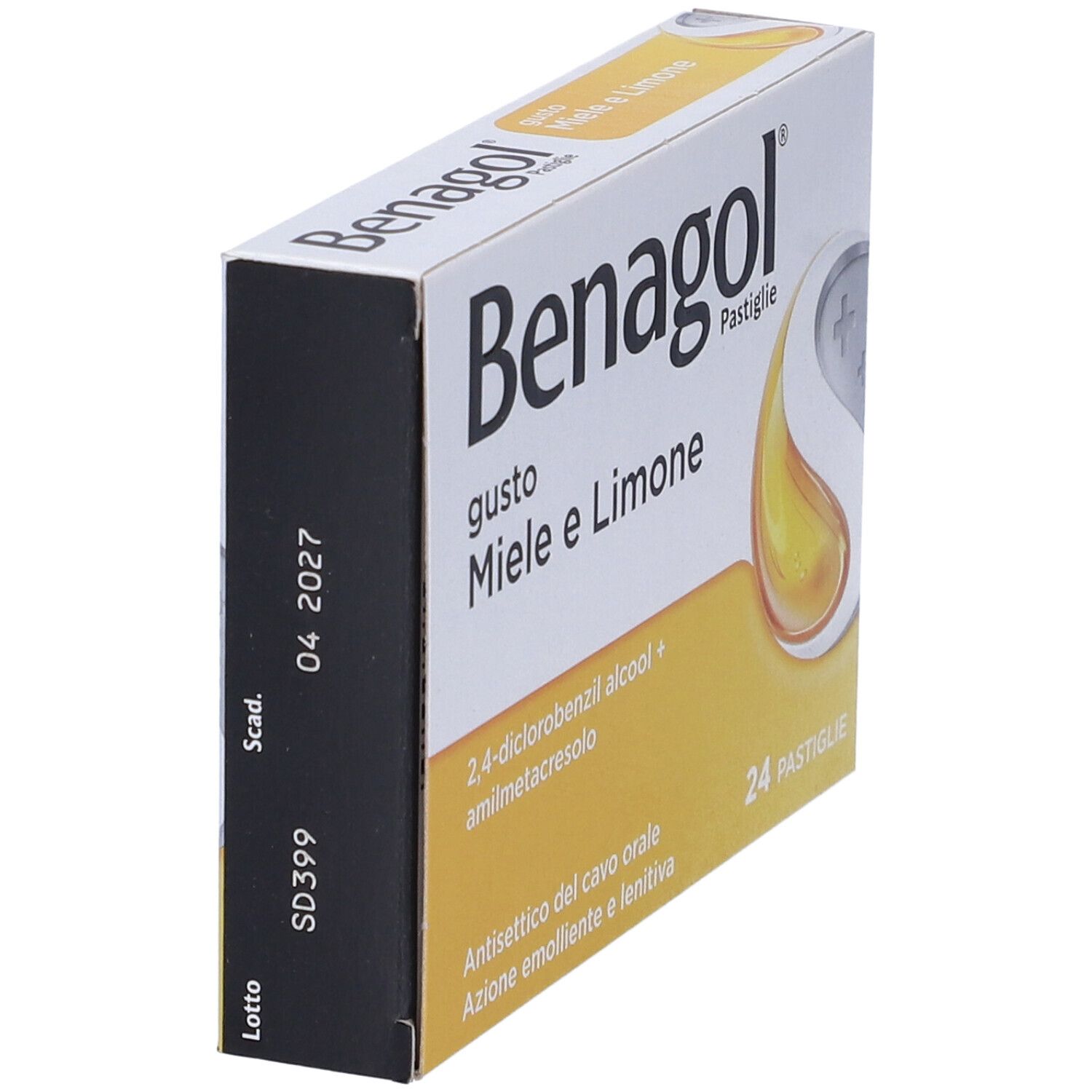 BENAGOL 1,2 mg + 0,6 mg Pastiglie gusto Miele e Limone