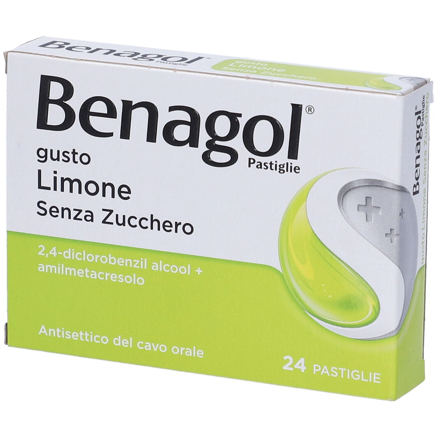 BENAGOL 1,2 mg + 0,6 mg Pastiglie gusto Limone Senza Zucchero