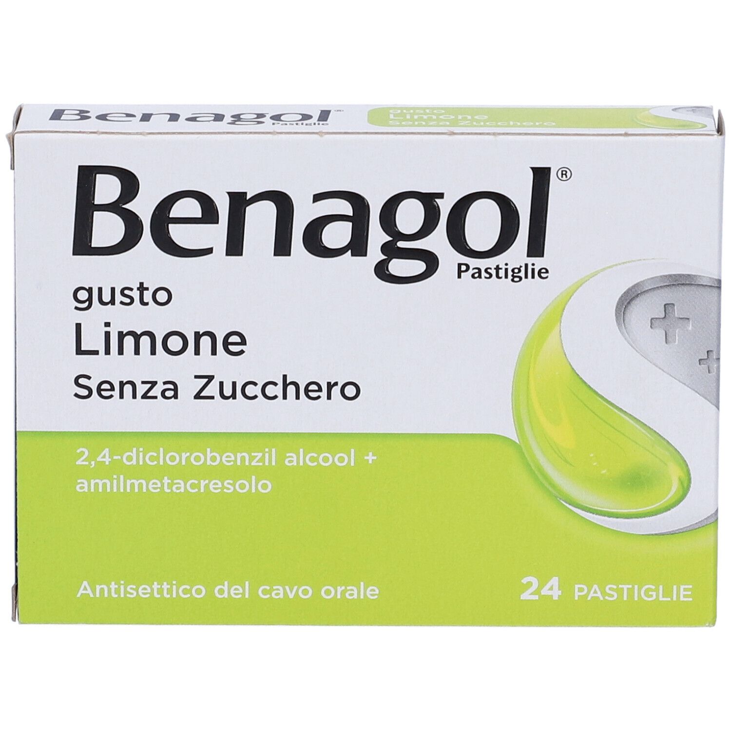 BENAGOL 1,2 mg + 0,6 mg Pastiglie gusto Limone Senza Zucchero