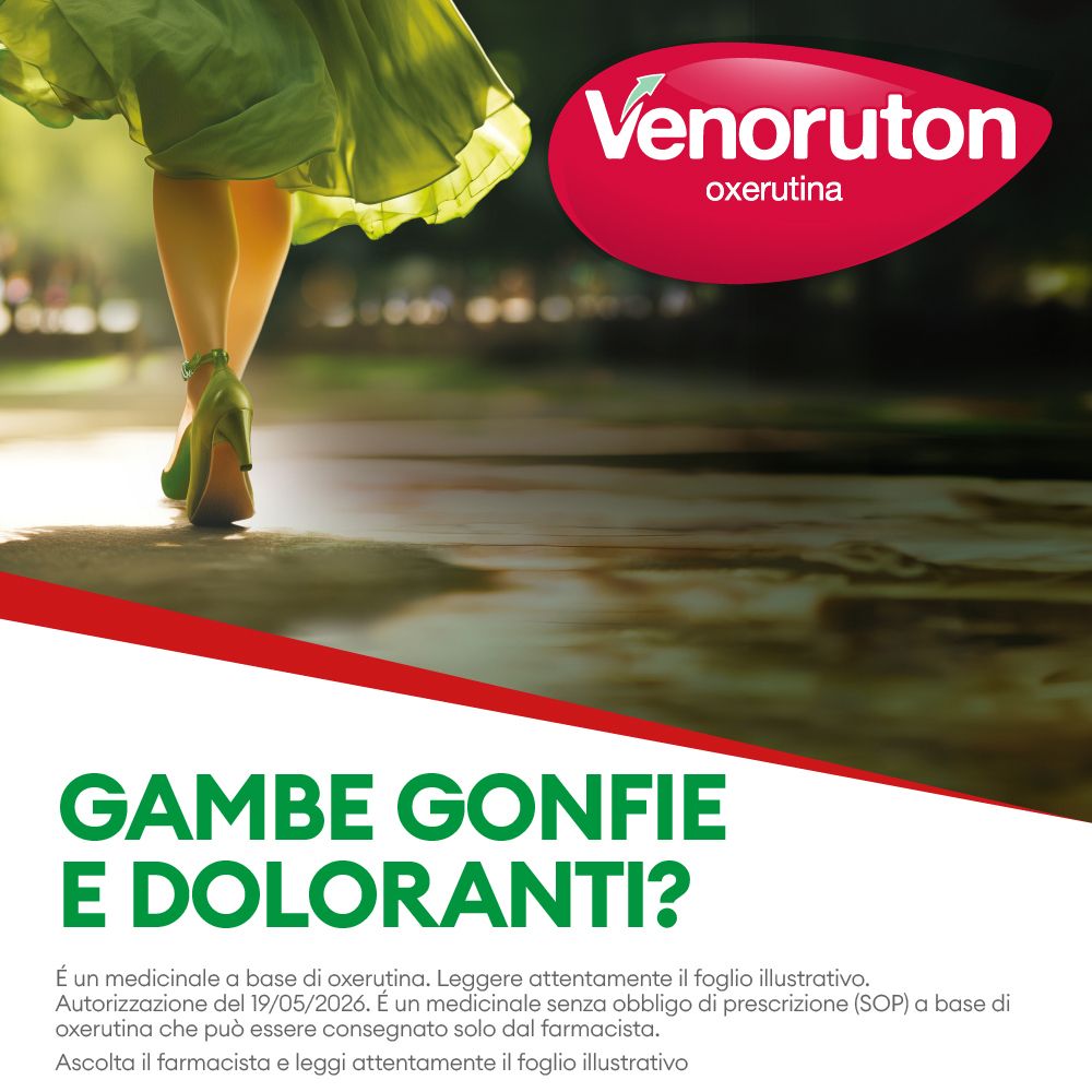 Venoruton: Gambe gonfie e doloranti? Informazioni sull'uso.