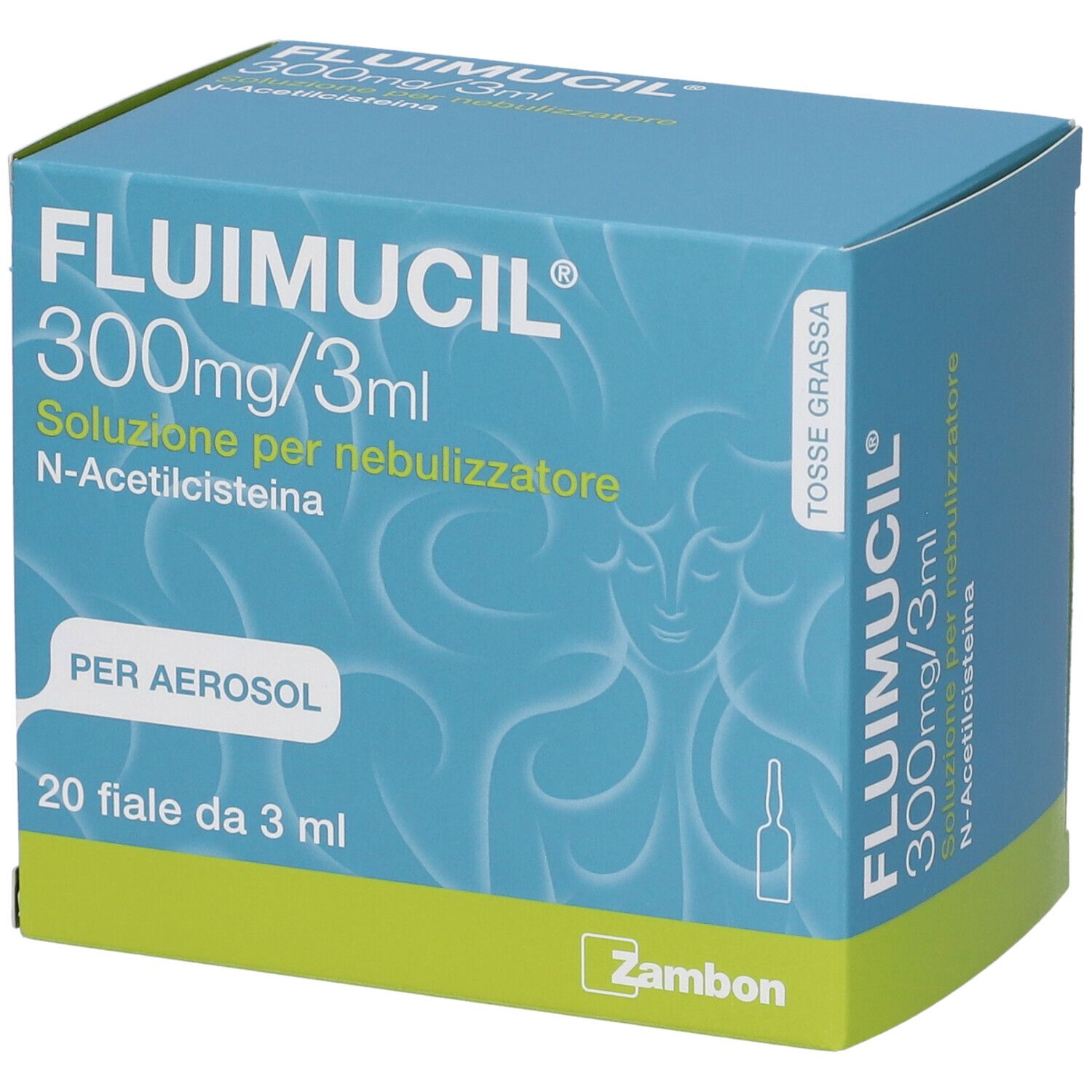 FLUIMUCIL 300 mg/3 ml soluzione per nebulizzatore