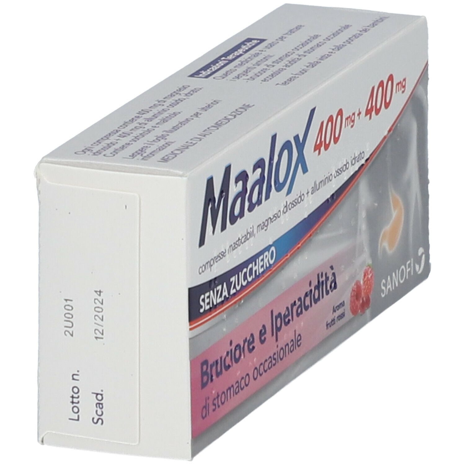 MAALOX 400 mg + 400 mg compresse masticabili