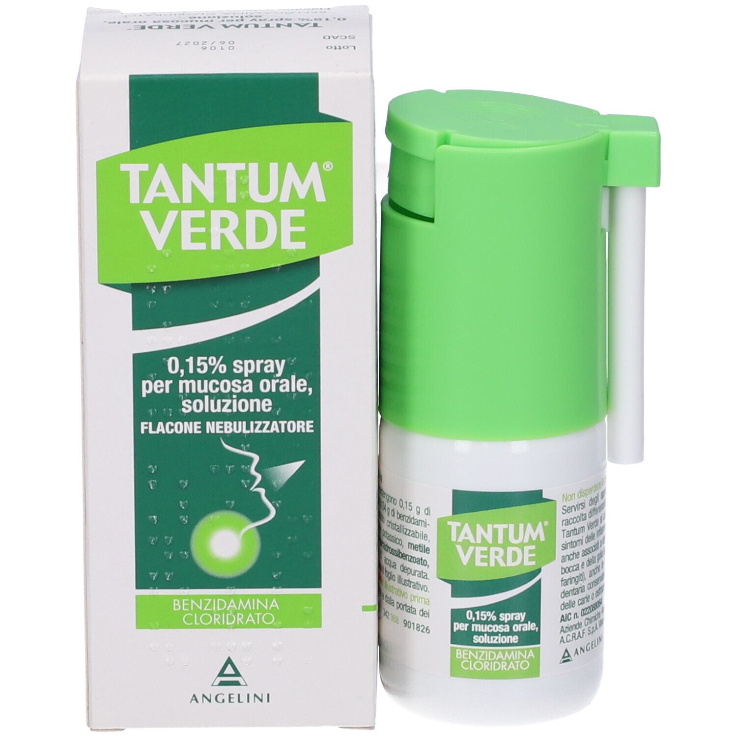 TANTUM® VERDE Spray 0,15%