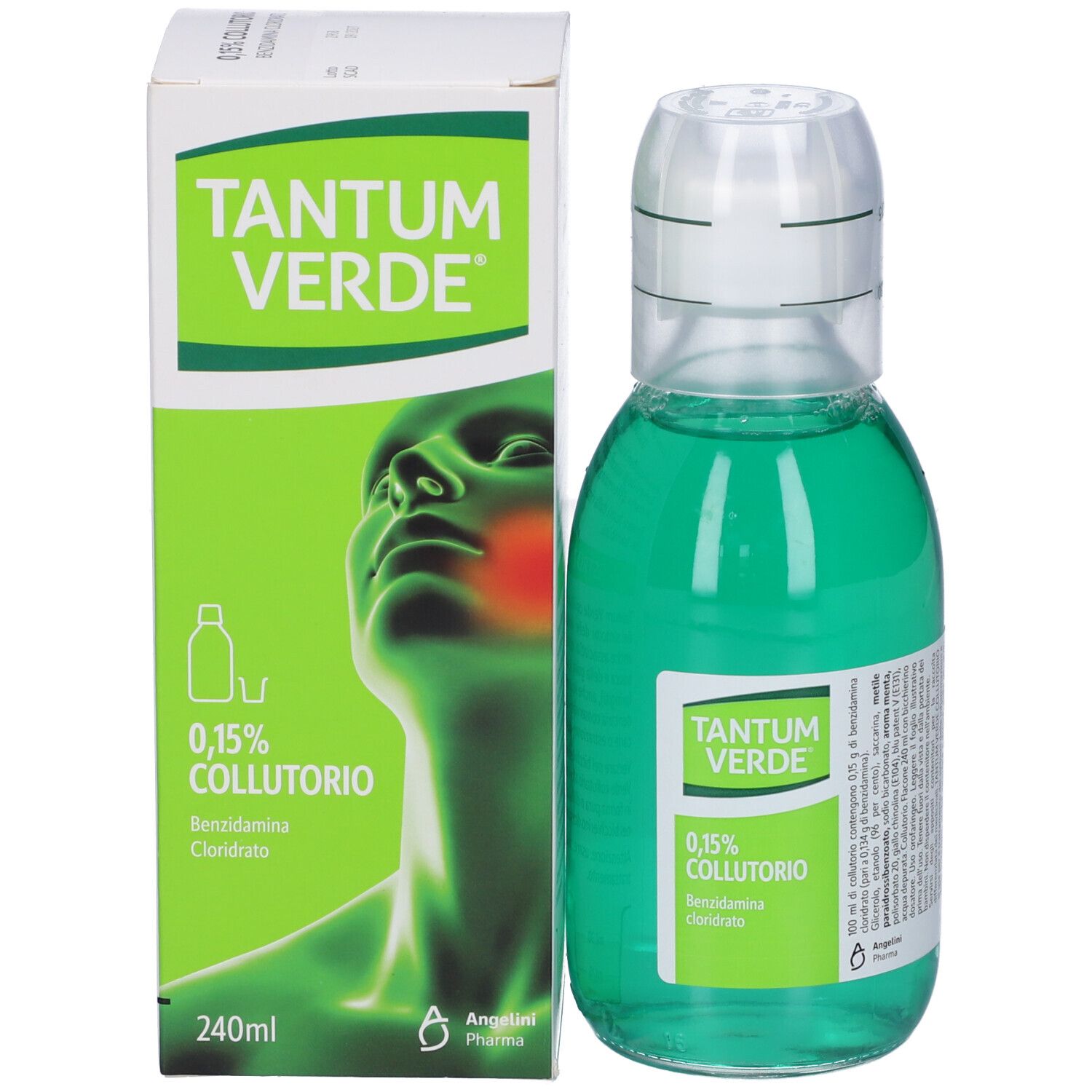 TANTUM VERDE® 0,15% Collutorio 240 ml