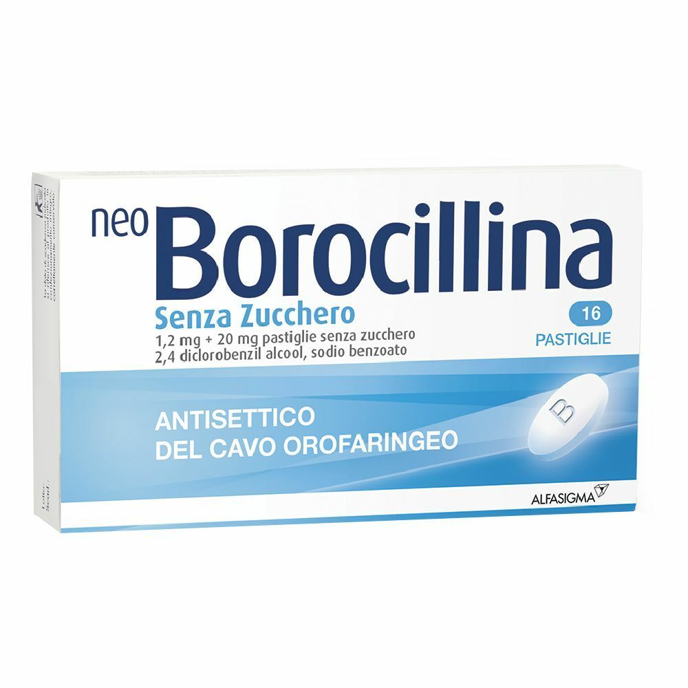 NeoBorocillina Antisettico Orofaringeo Senza Zucchero