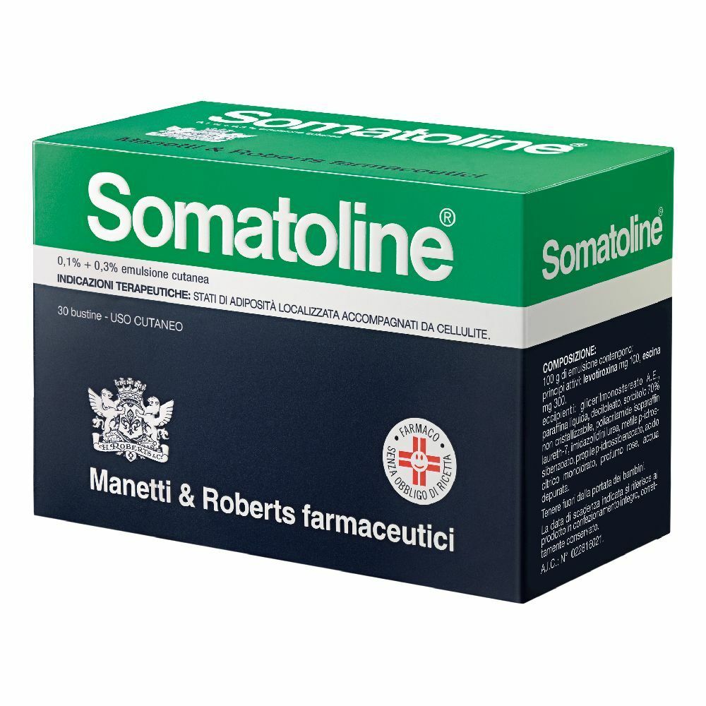 Somatoline® 0,1% + 0,3% Emulsione Cutanea Bustine