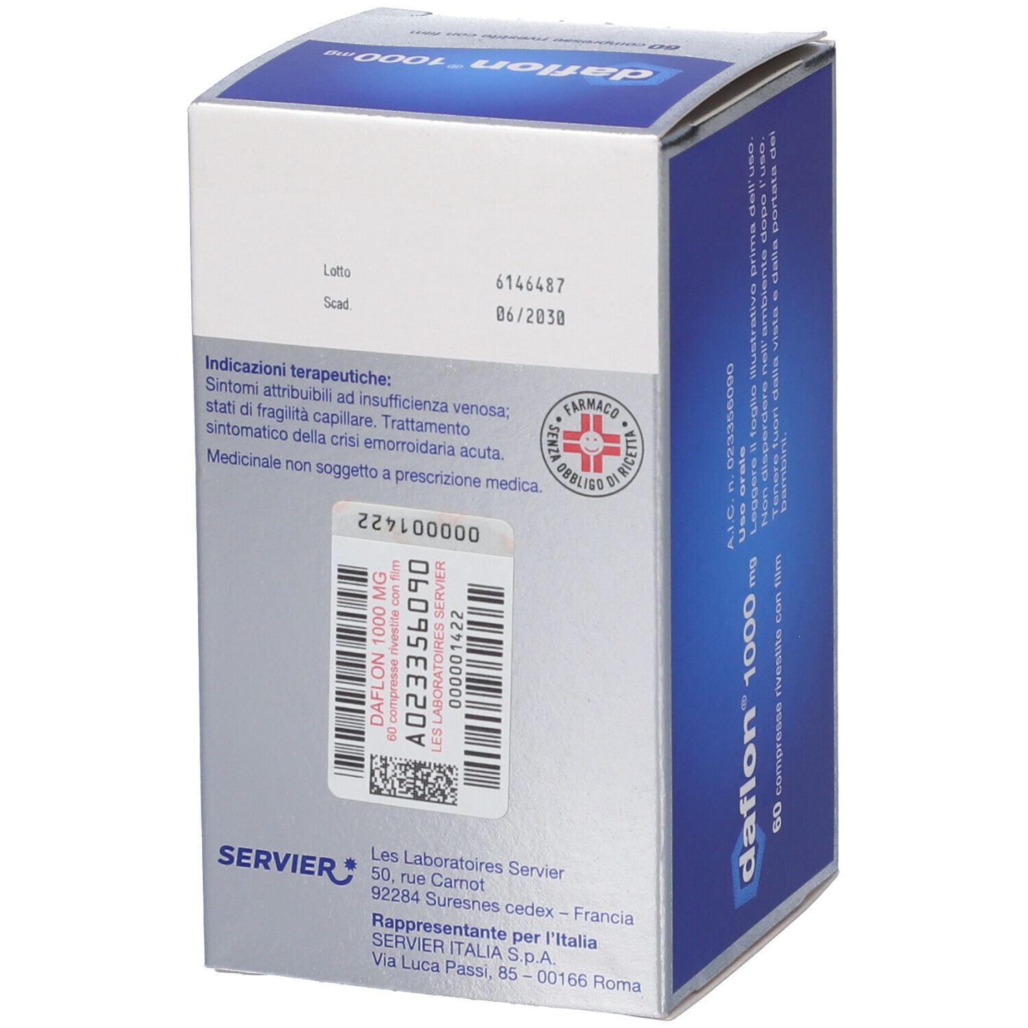 DAFLON 1000mg 60 Compresse Rivestite con Film