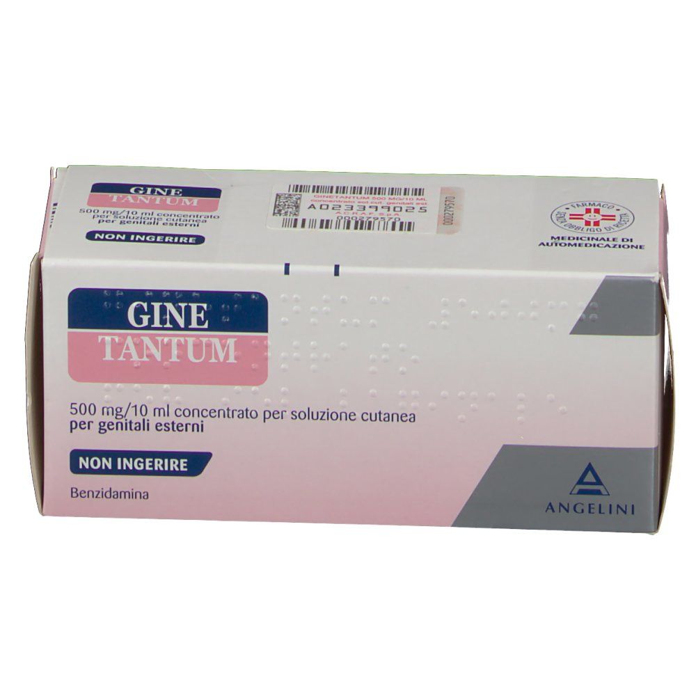 GINETANTUM 500 mg granulato per soluzione cutanea per genitali esternii