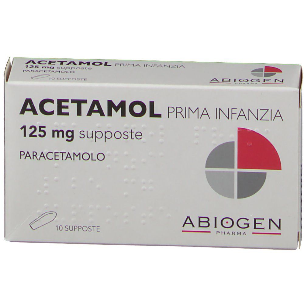 ACETAMOL Prima Infanzia 125 mg supposte