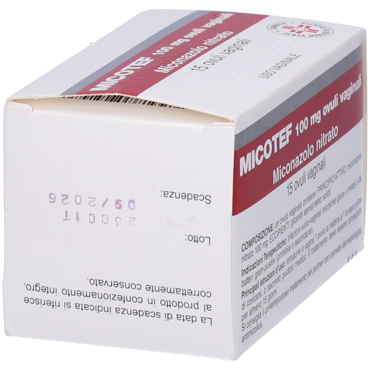 MICOTEF 100 mg ovuli vaginali