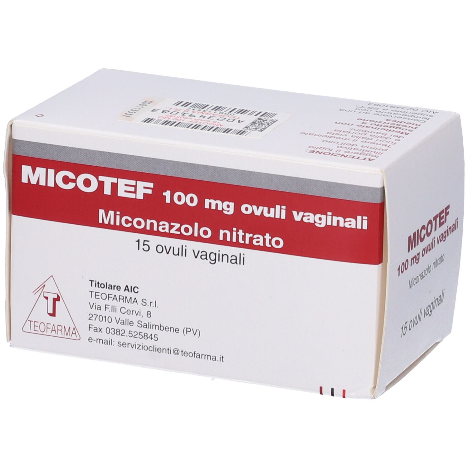 MICOTEF 100 mg ovuli vaginali