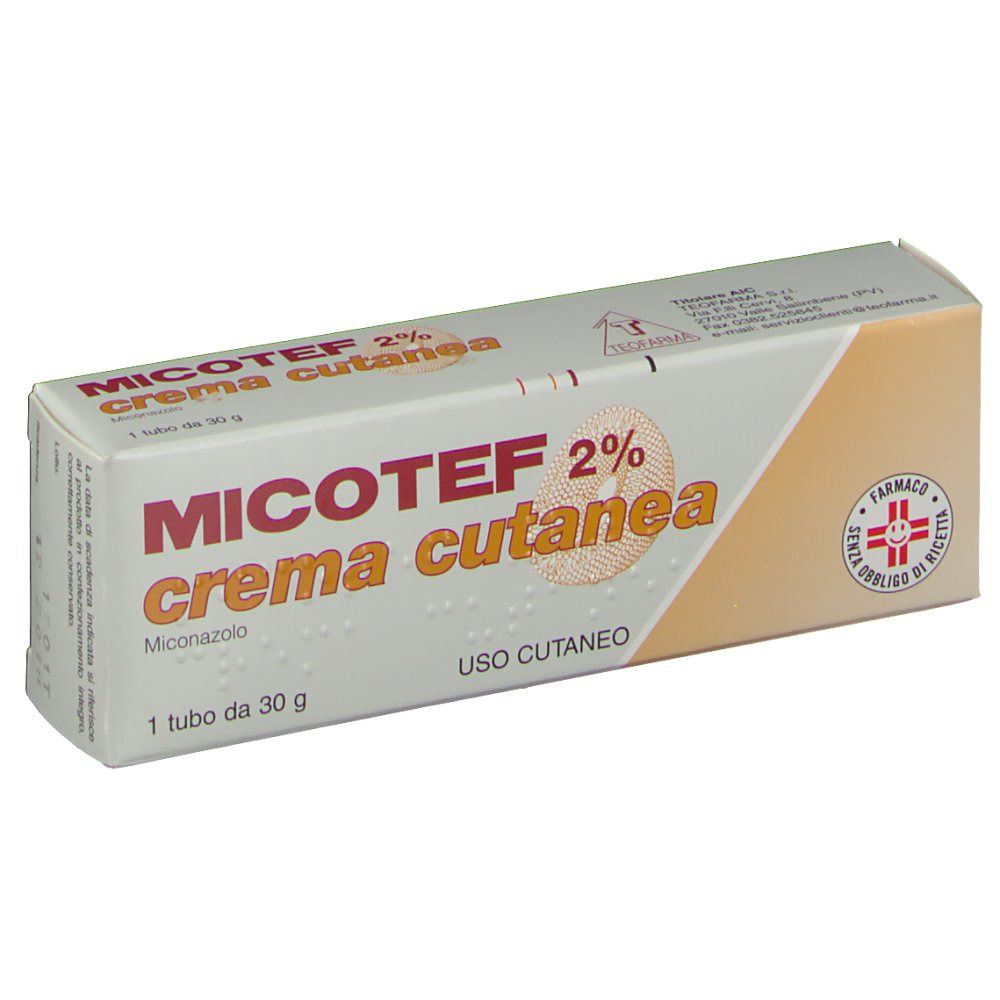 MICOTEF 2% Crema Cutanea