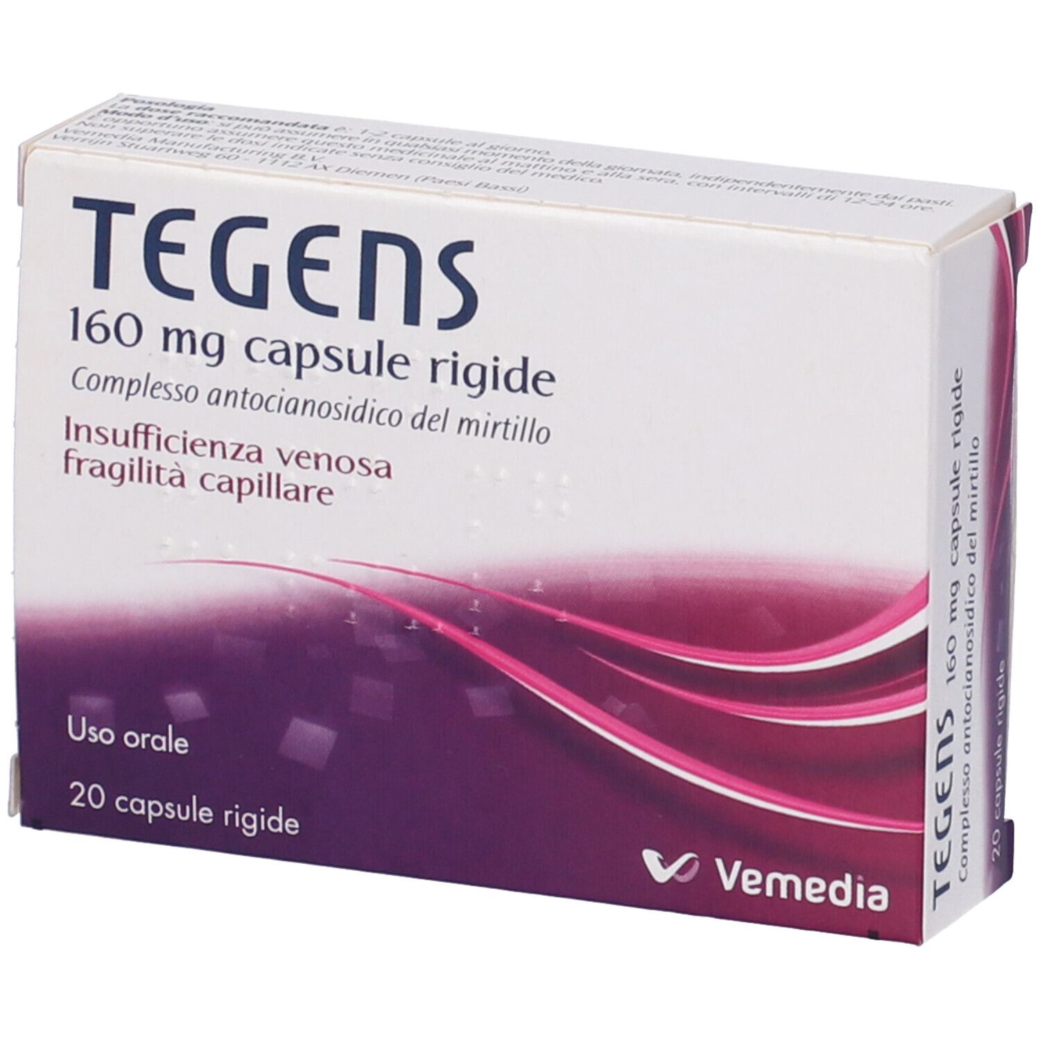 TEGENS 160 mg Capsule Rigide