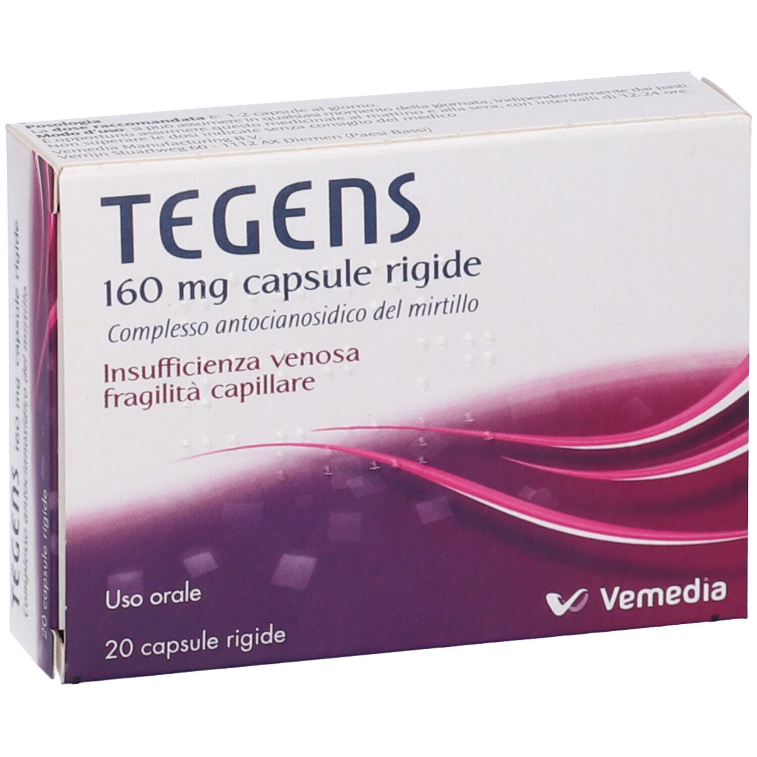 TEGENS 160 mg Capsule Rigide