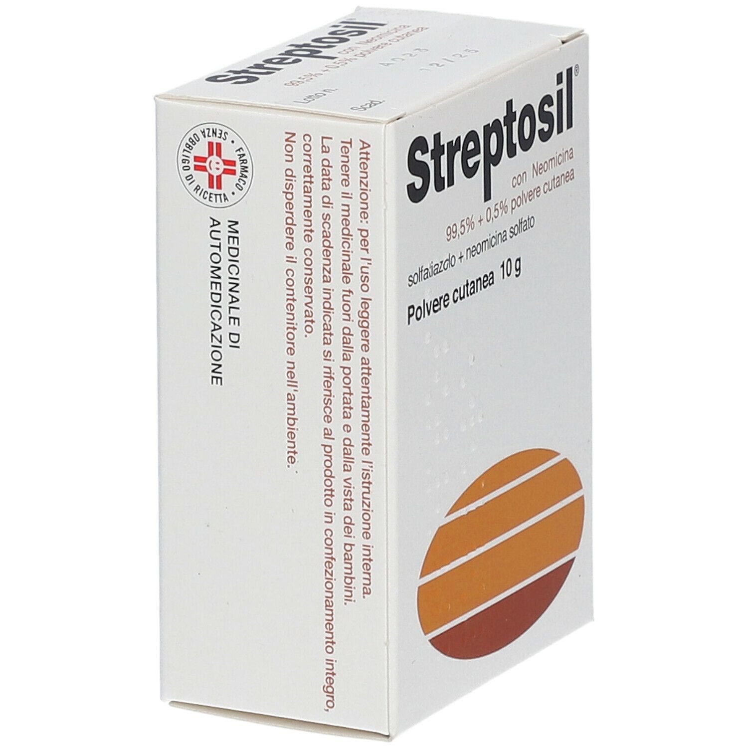 Streptosil® 99,5% + 0,5% Polvere cutanea