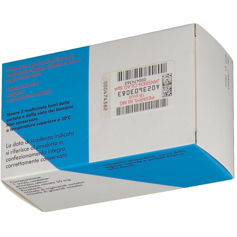 Pevaryl 50 mg Ovuli Vaginali