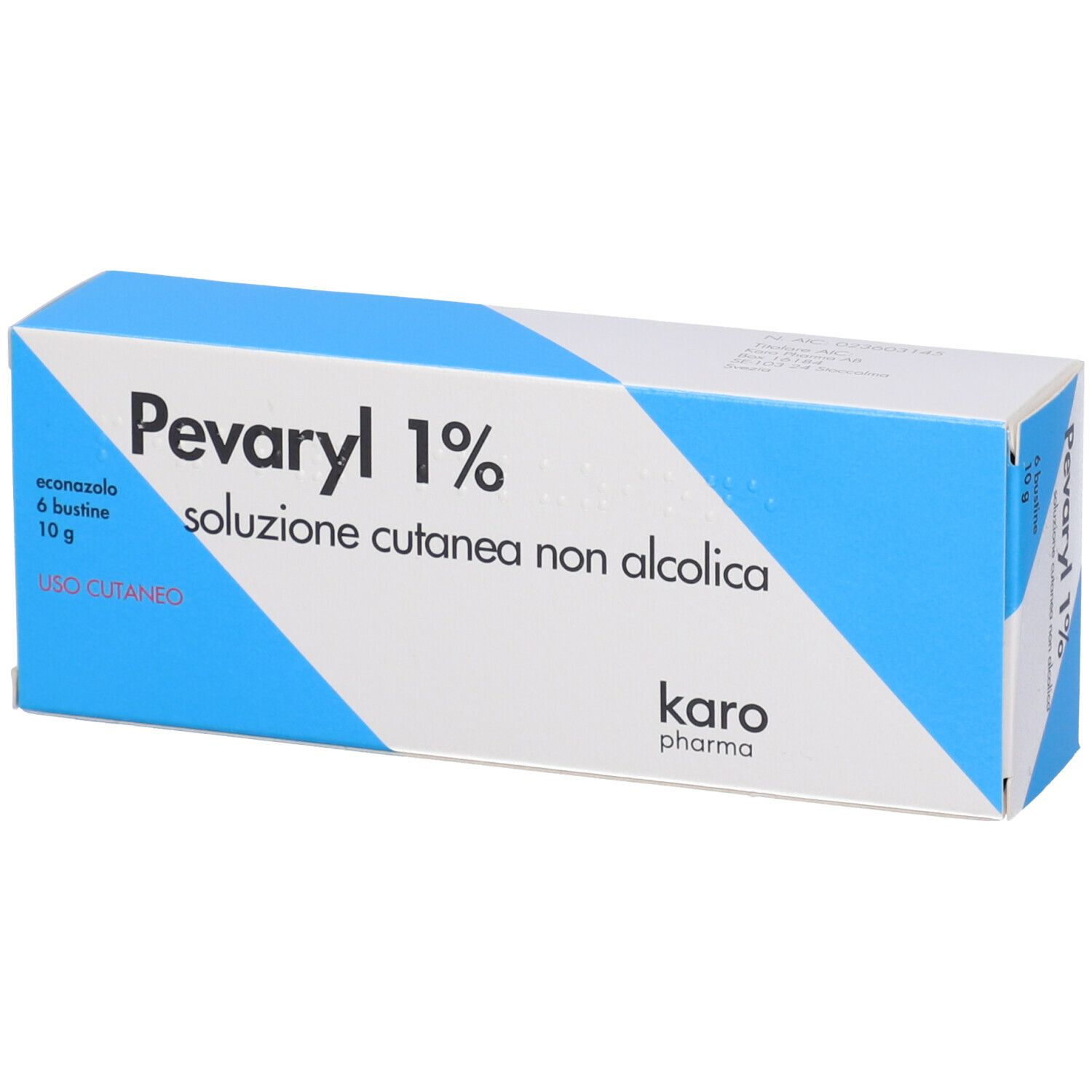 PEVARYL® SOLUZIONE CUTANEA 6 Bustine 10 g