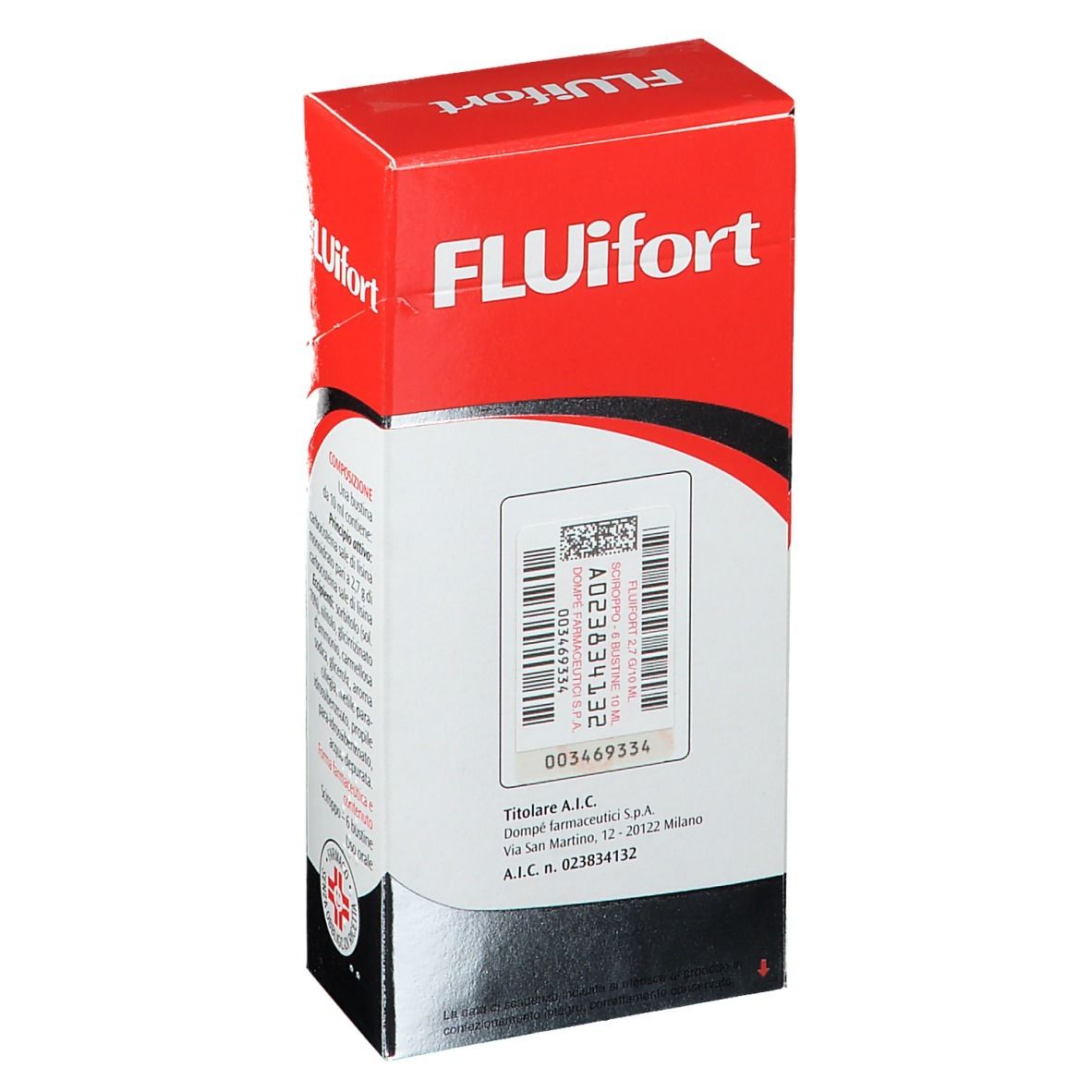 FLUifort Sciroppo in bustine 6 pezzi