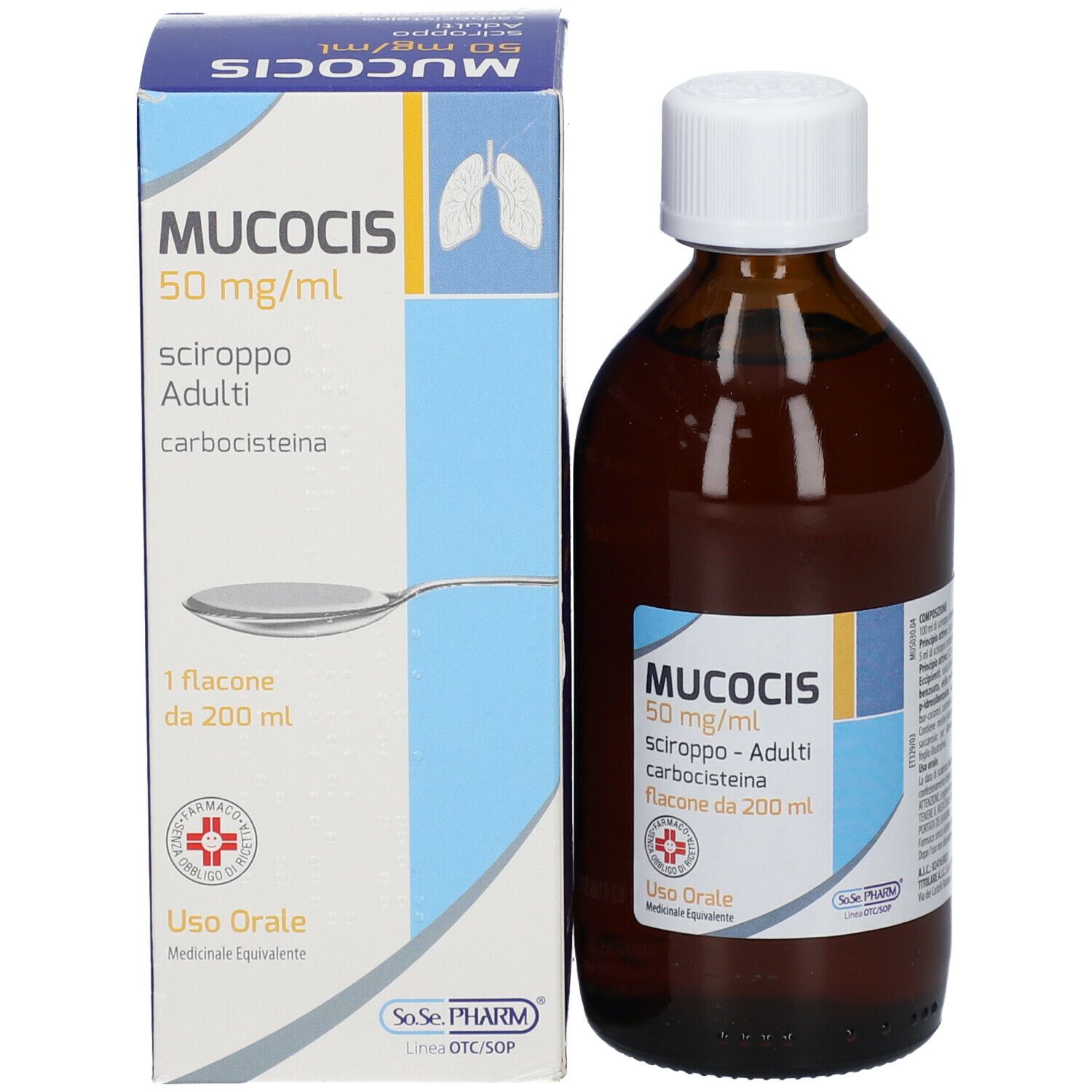 MUCOSIS Adulti 50 mg/ml Sciroppo