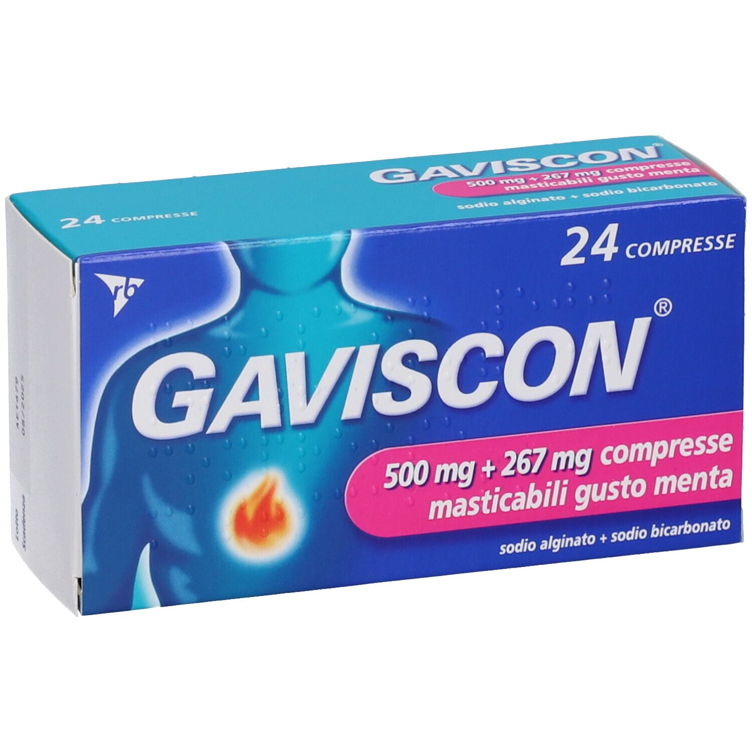 GAVISCON® 500+267 mg Compresse Masticabili Menta