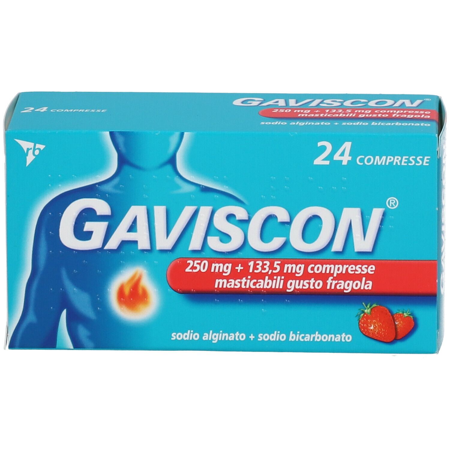 GAVISCON® 24 Compresse Masticabili Fragola