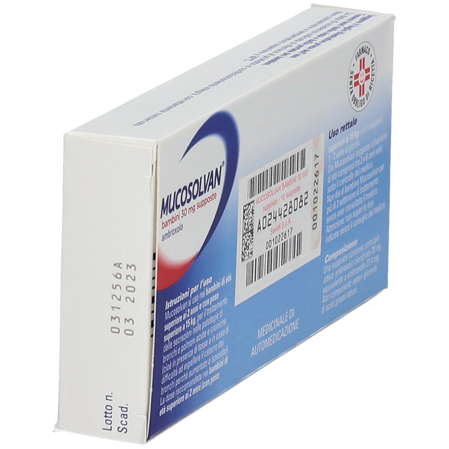 MUCOSOLVAN® Bambini 30 mg Supposte
