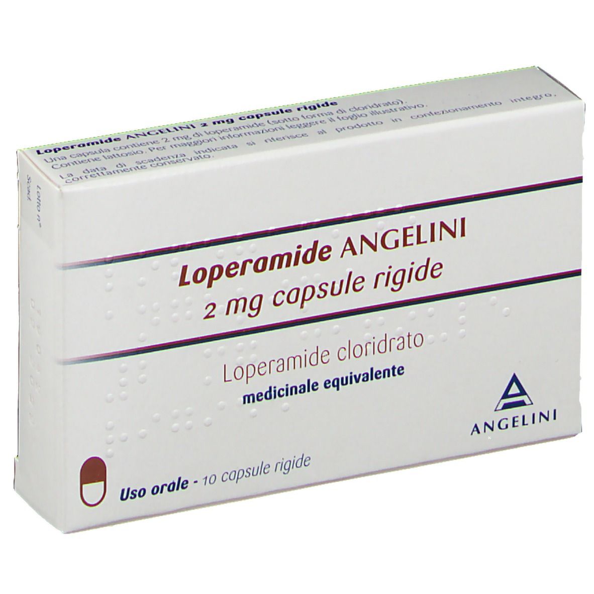 Loperamide Angelini 2 mg Capsule rigide