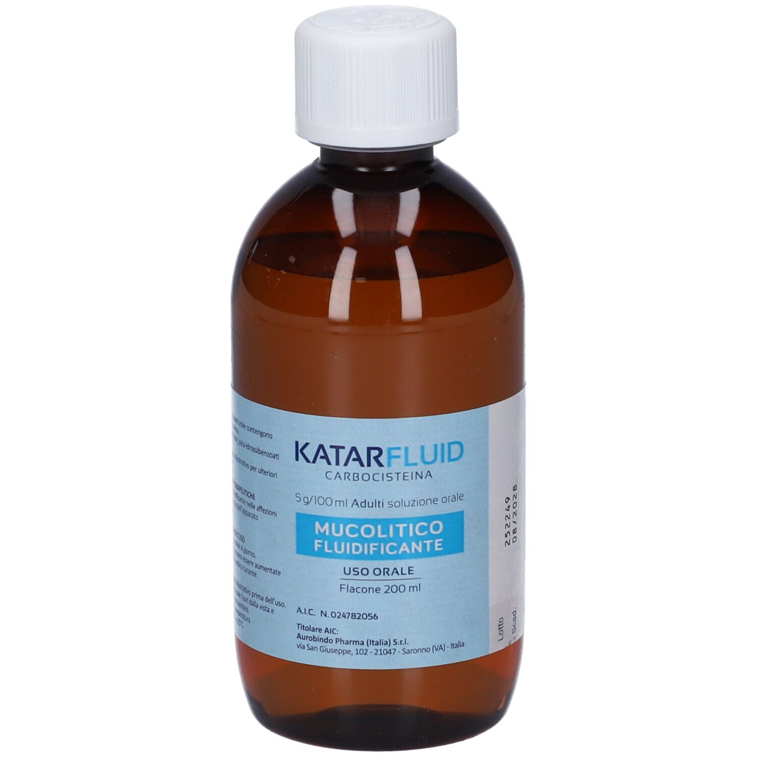 KATARFLUID 5 g/100 ml Adulti Soluzione Orale