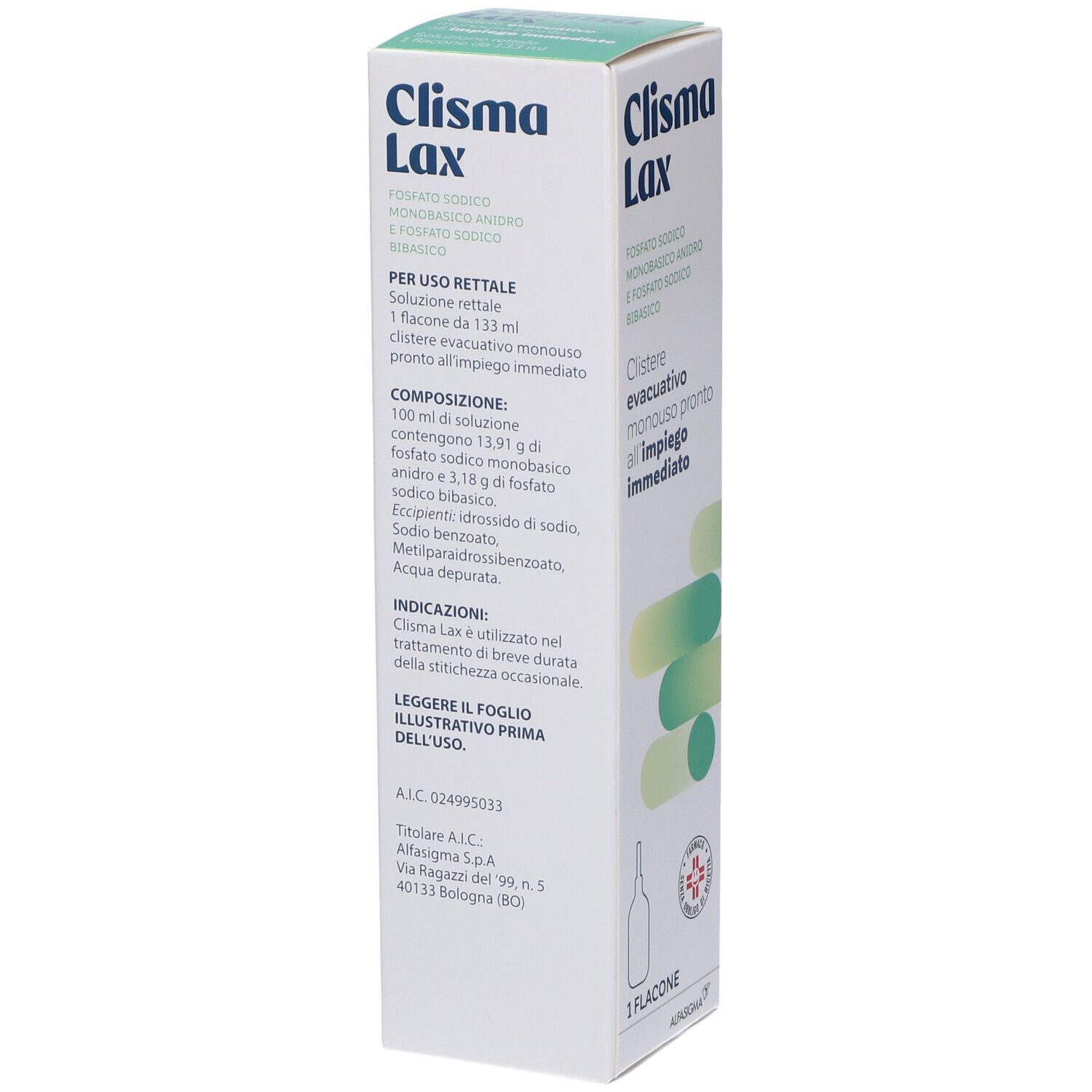 Clisma Lax Soluzione Rettale 1 flacone da 133 ml