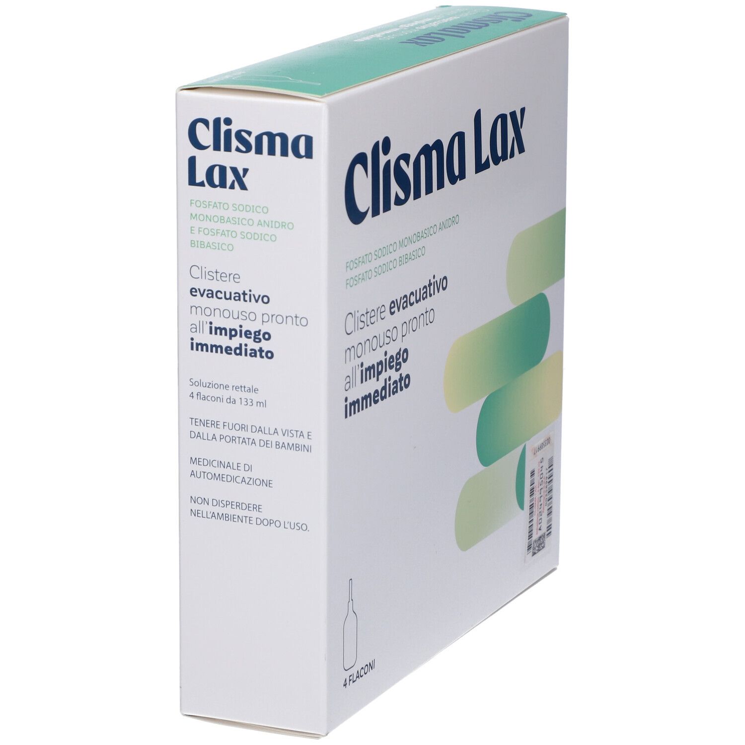 Clisma Lax Soluzione Rettale 4 flaconi da 133 ml