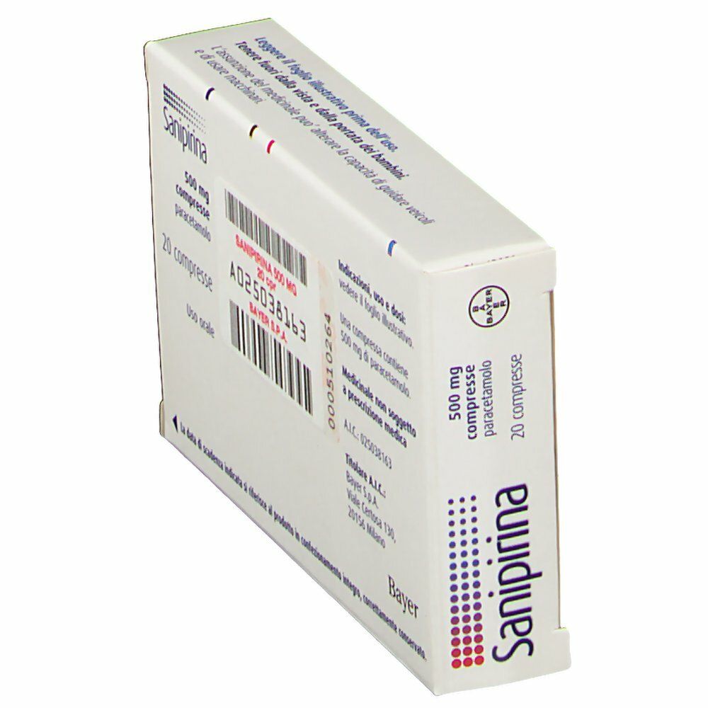 Sanipirina 500 mg Compresse Paracetamolo