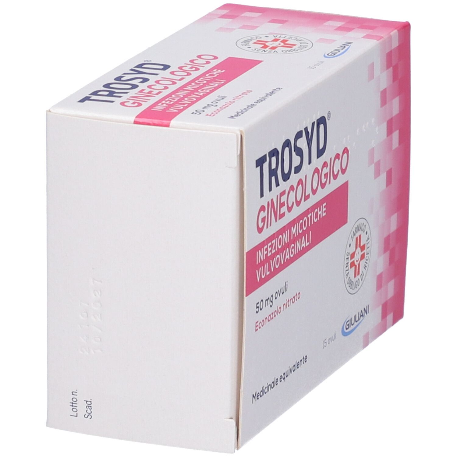 TROSYD GINECOLOGICO 50 mg ovuli