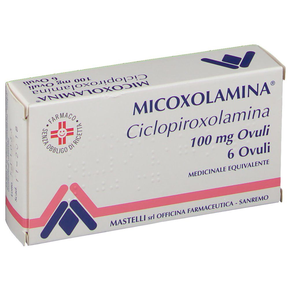 MICOXOLAMINA 100 mg Ovuli vaginali