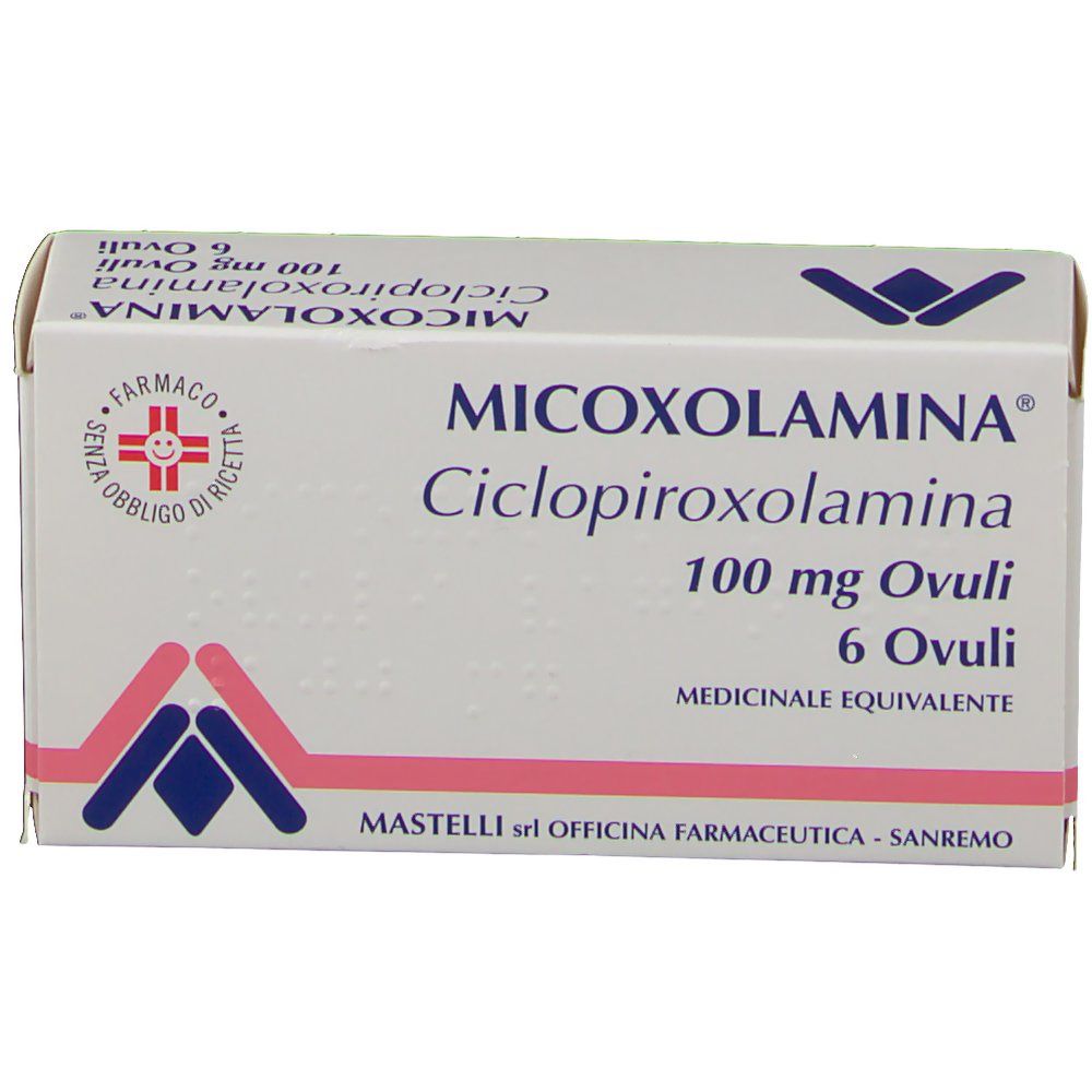 MICOXOLAMINA 100 mg Ovuli vaginali