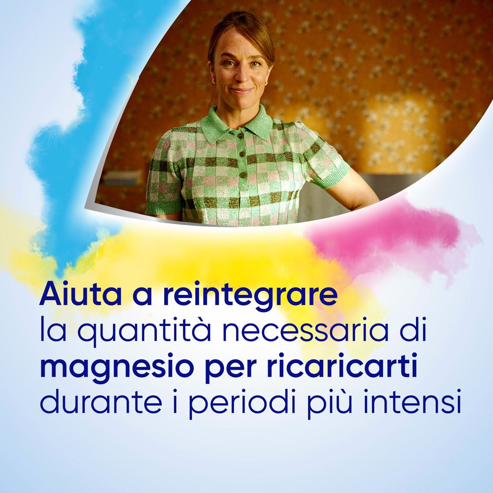 Mag 2 Magnesio Pidolato per Stanchezza e Debolezza Muscolare, 20 compresse effervescenti