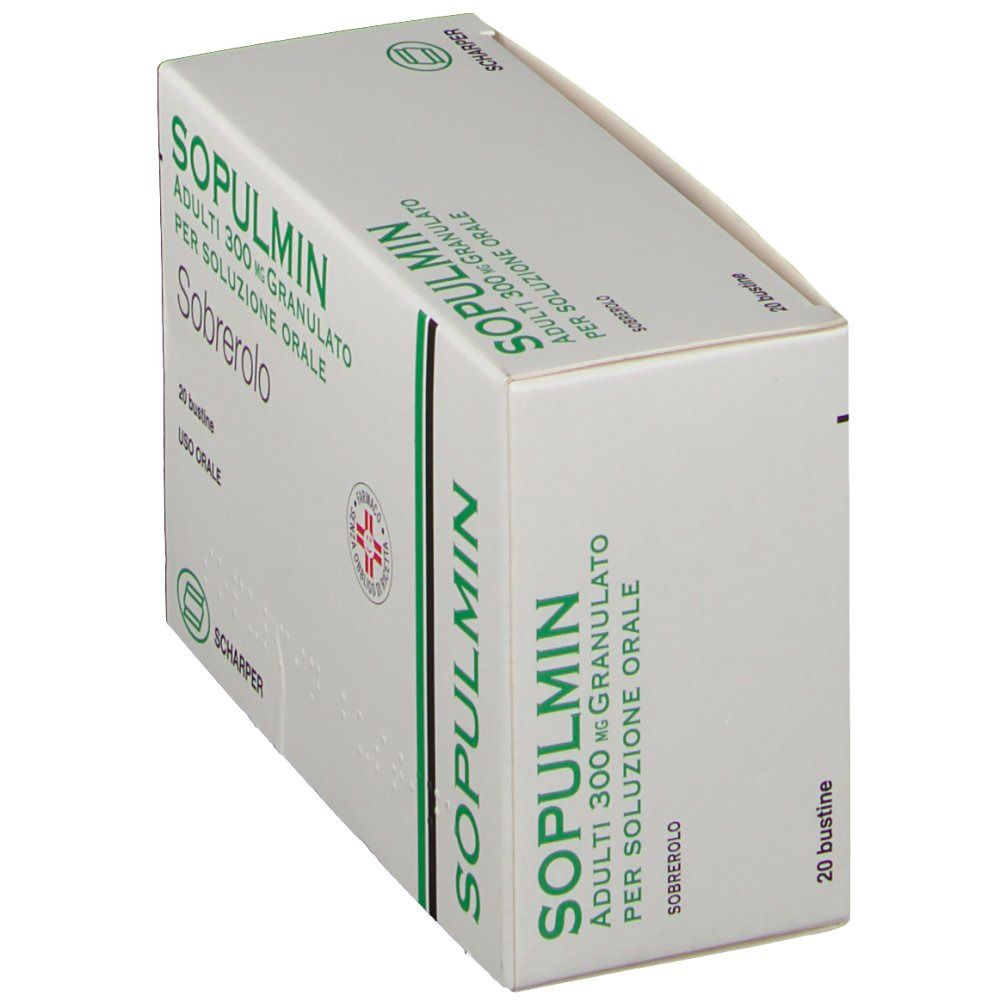 Sopulmin Adulti 300 mg Granulato
