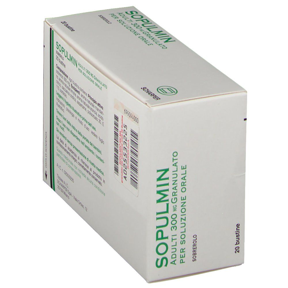 Sopulmin Adulti 300 mg Granulato