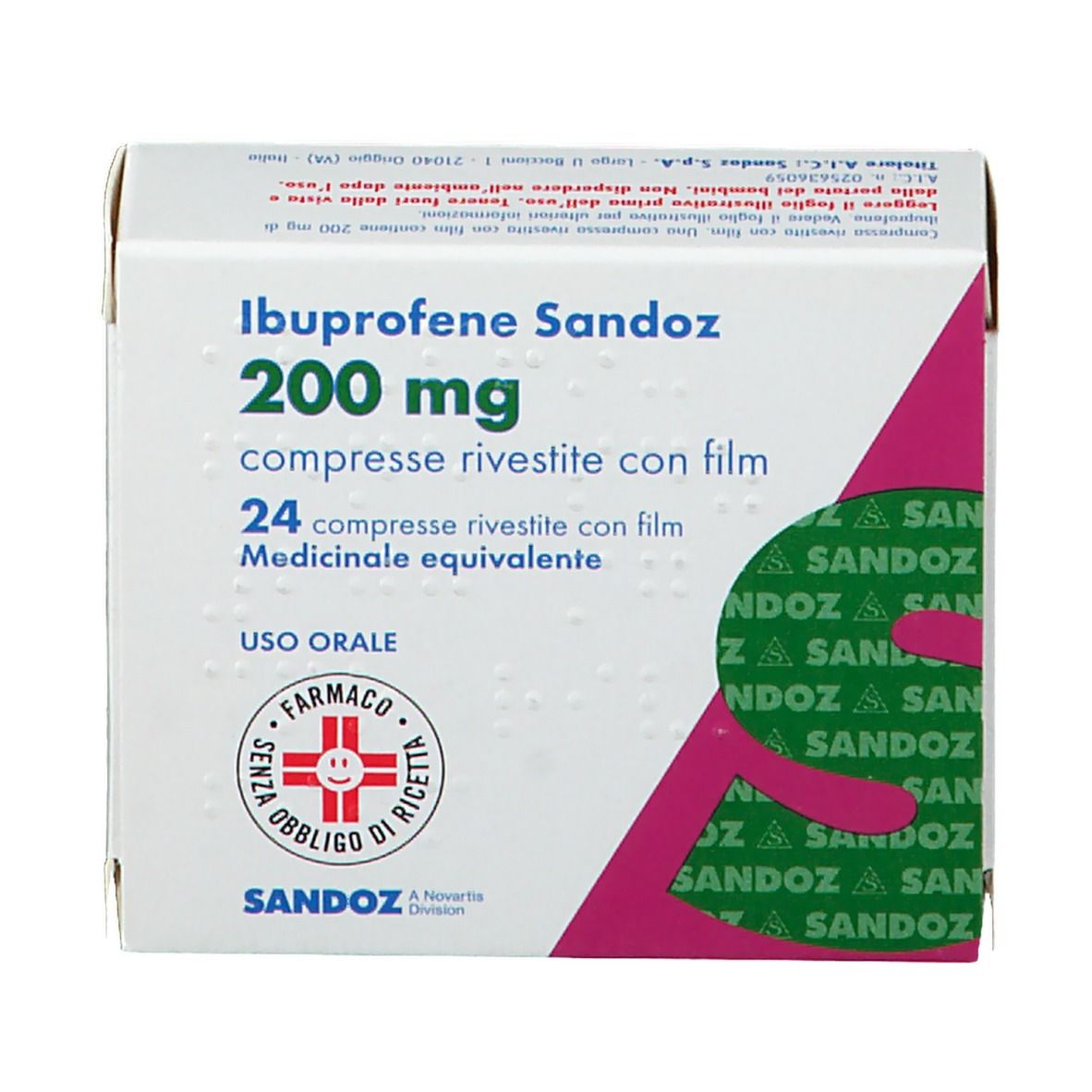 Ibuprofene Sandoz 24 Compresse Rivestite