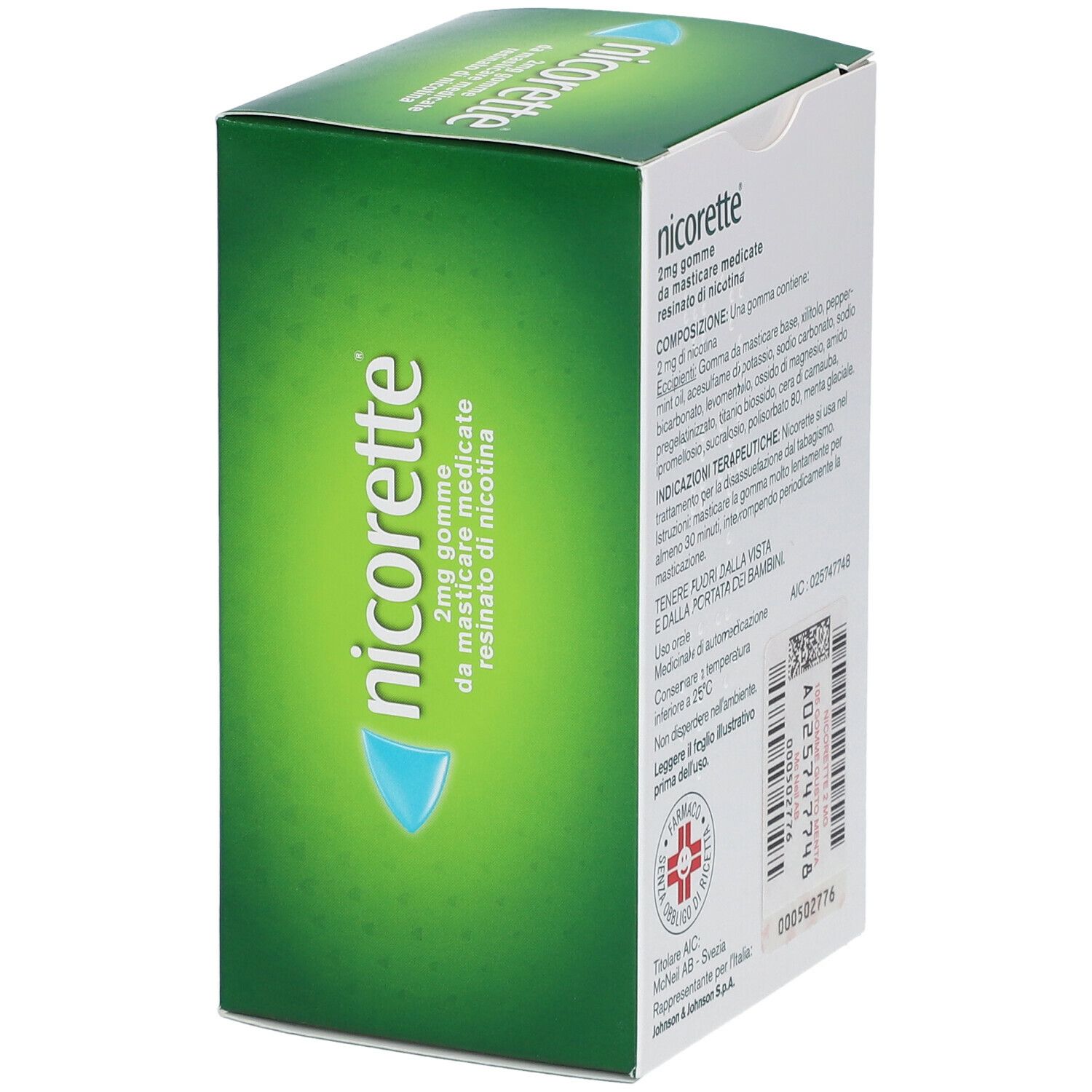 Nicorette® Menta Forte Gomme da masticare 105 pz 2 mg