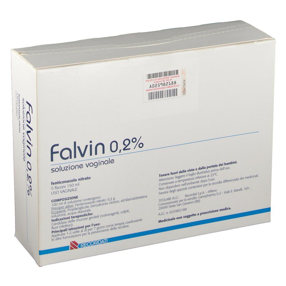 falvin 0,2% soluzione vaginale flaconi
