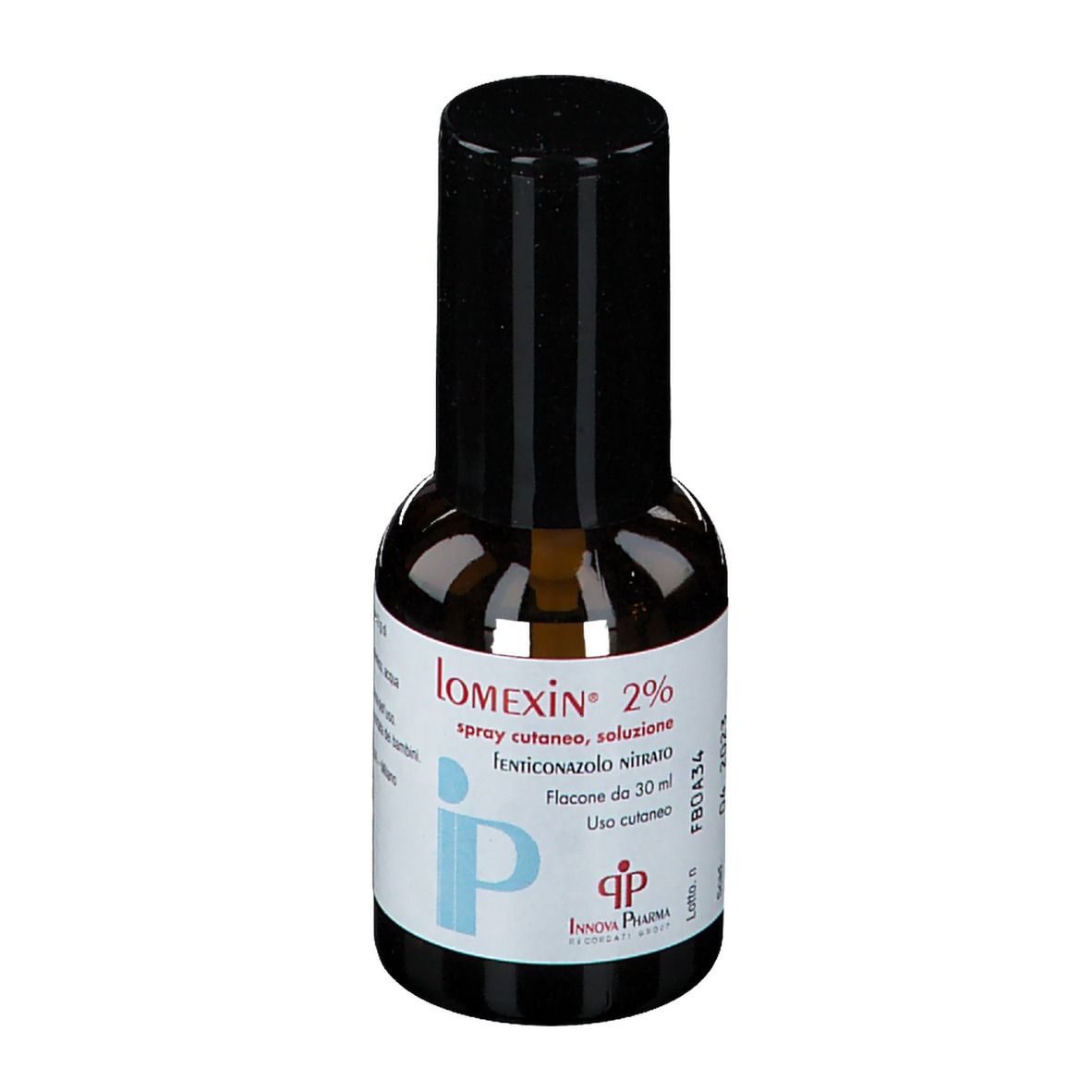 Lomexin 2% spray cutaneo, soluzione