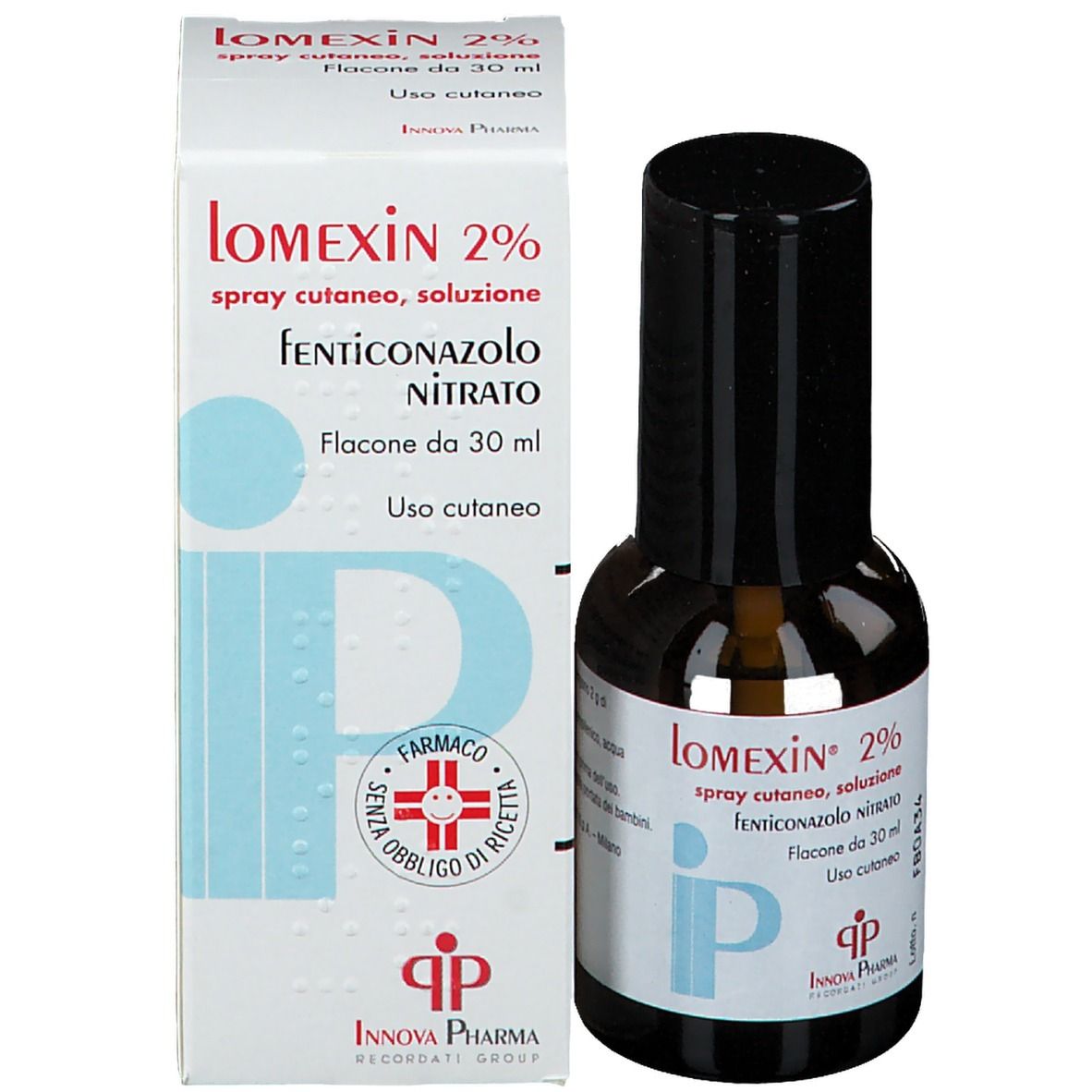 Lomexin 2% spray cutaneo, soluzione
