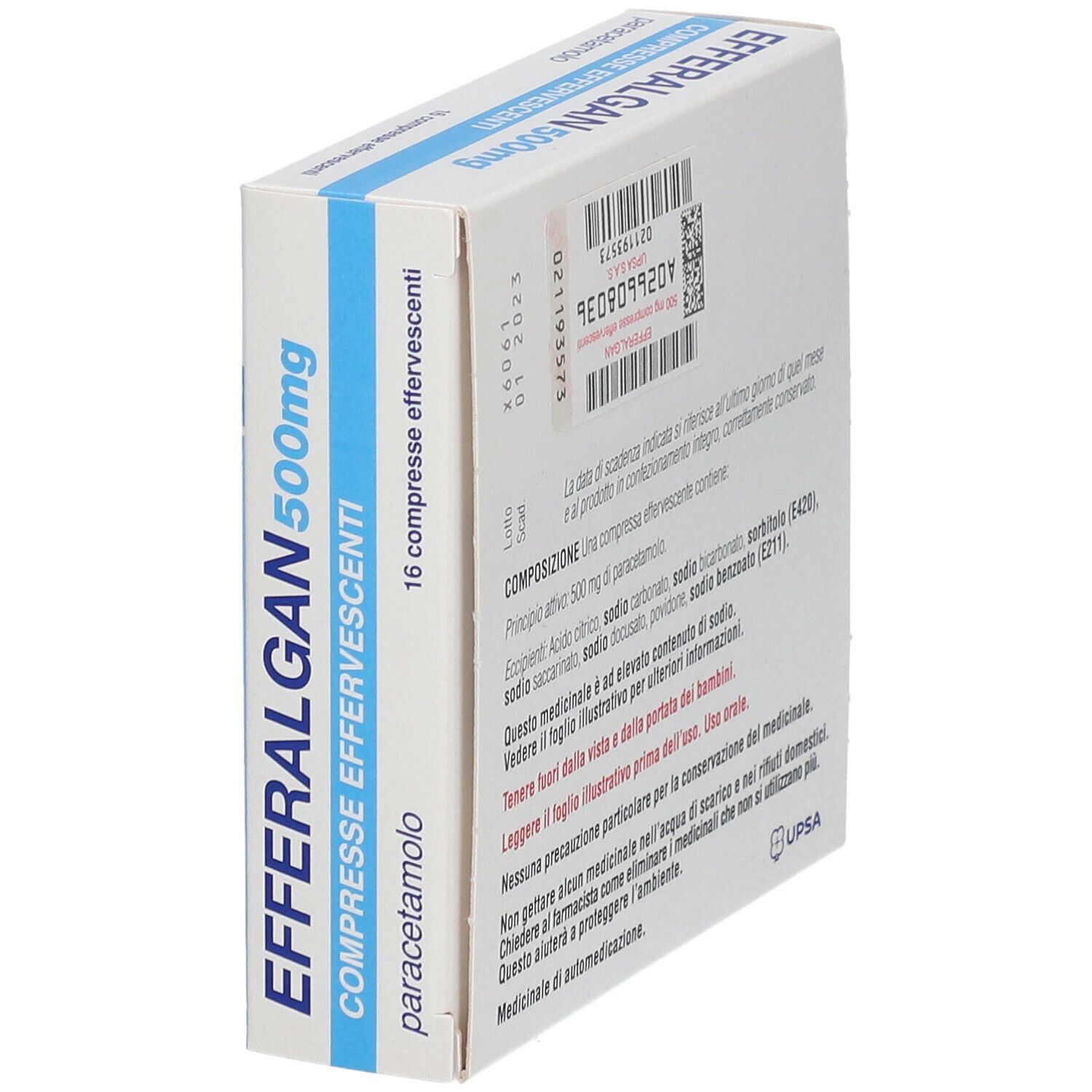 EFFERALGAN® 500 mg Compresse Effervescenti