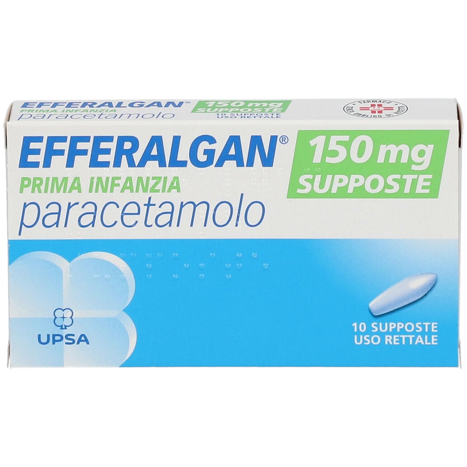 EFFERALGAN® Prima Infanzia 150 mg Supposte